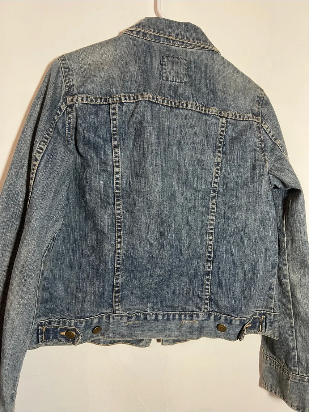 Old Navy Distressed Denim Jacket